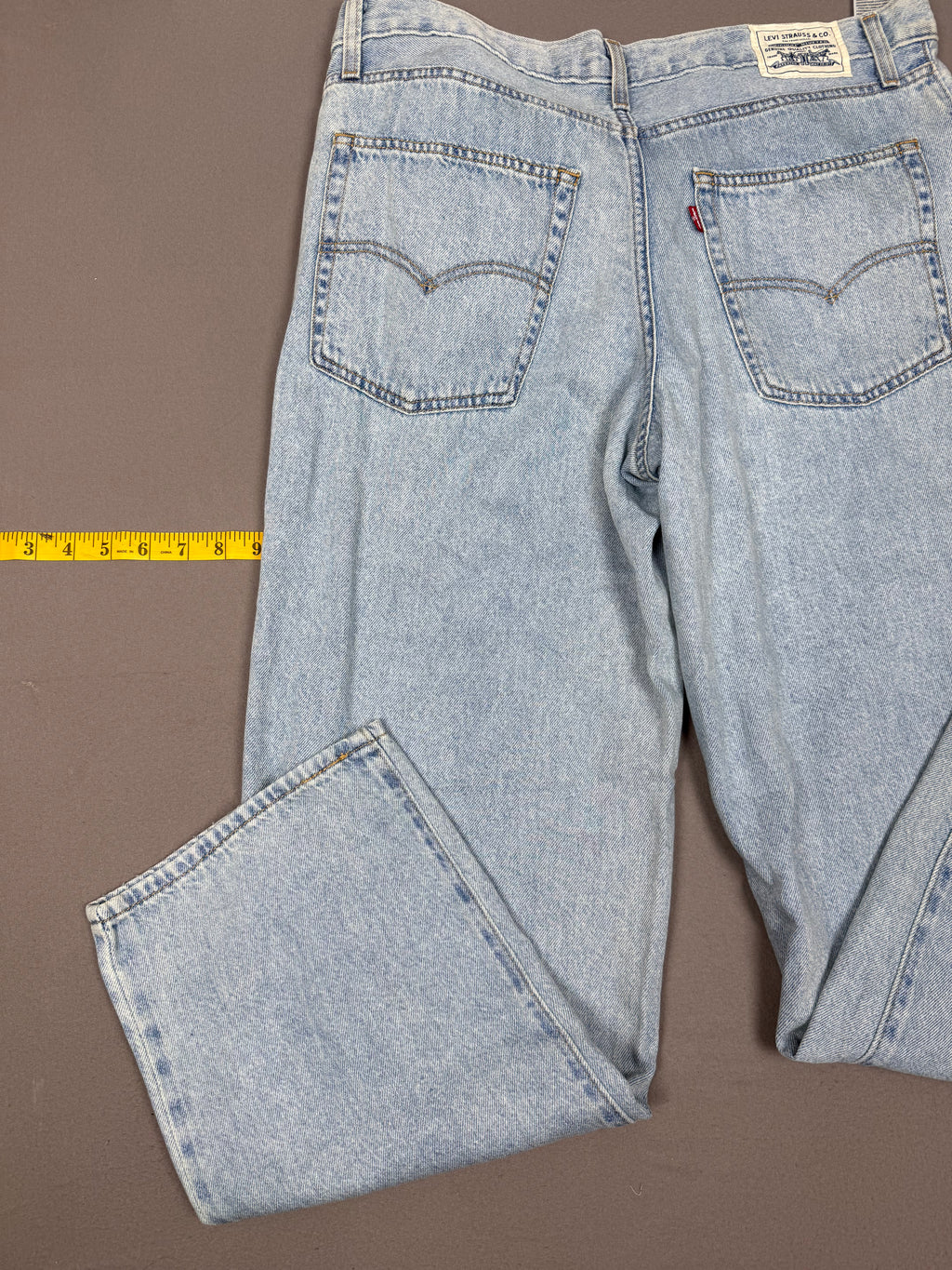 Levi’s Baggy Dad Blue Denim Jeans