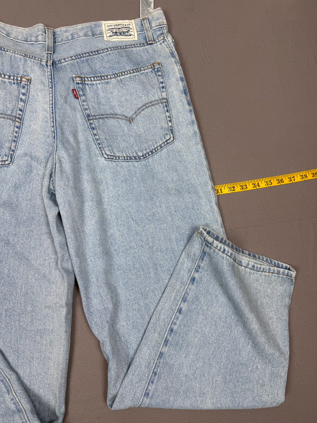 Levi’s Baggy Dad Blue Denim Jeans