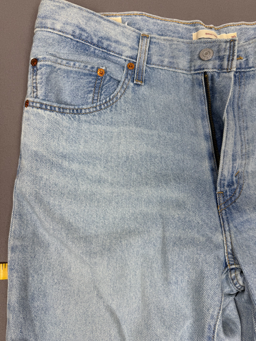 Levi’s Baggy Dad Blue Denim Jeans