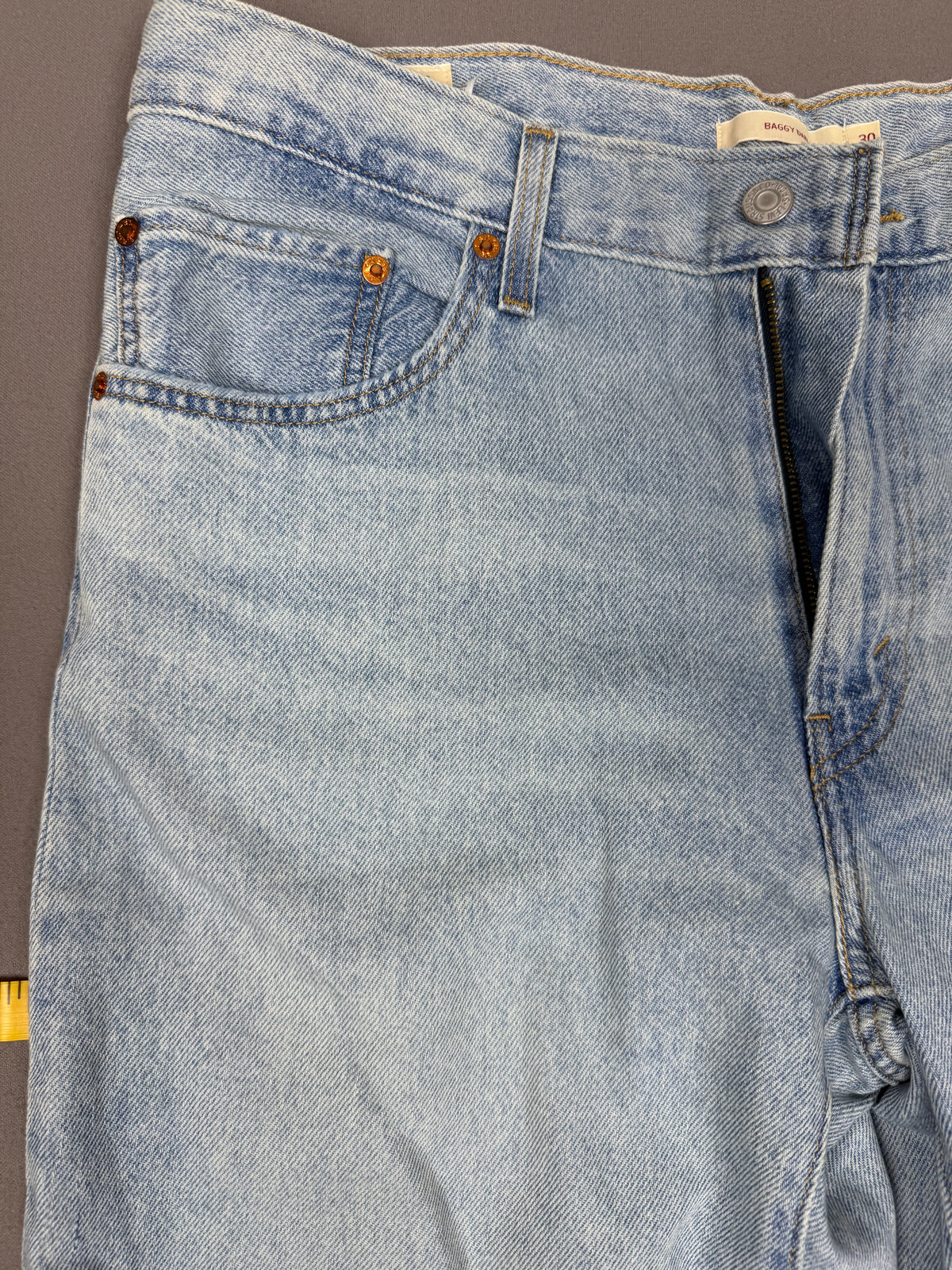 Levi’s Baggy Dad Blue Denim Jeans
