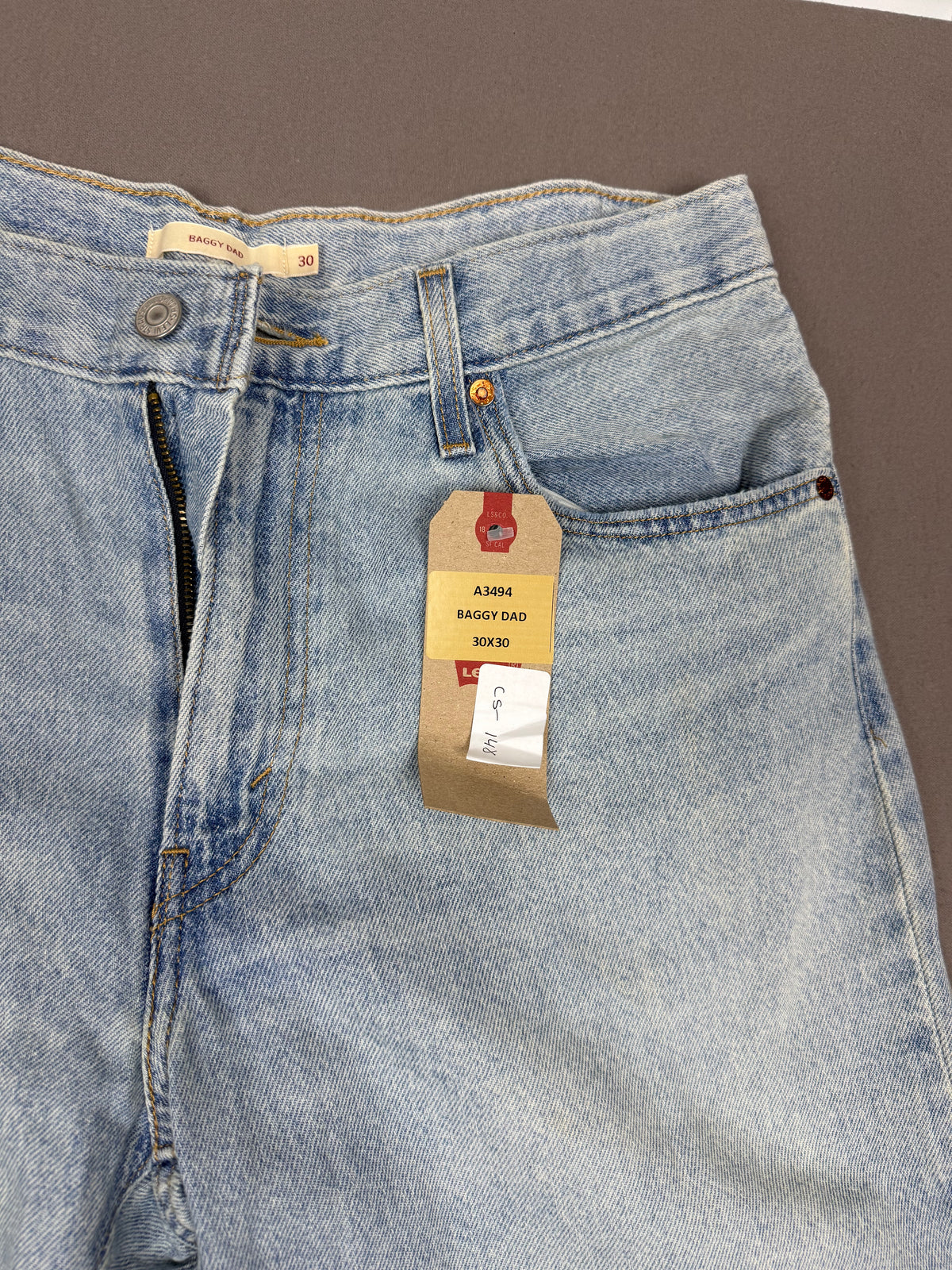 Levi’s Baggy Dad Blue Denim Jeans