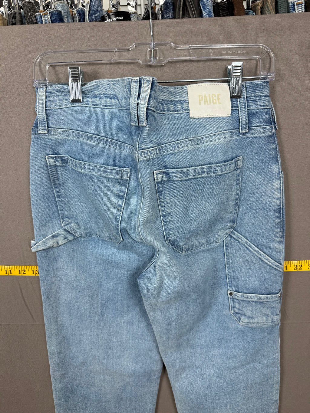 PAIGE Vintage-Inspired Carpenter Jeans