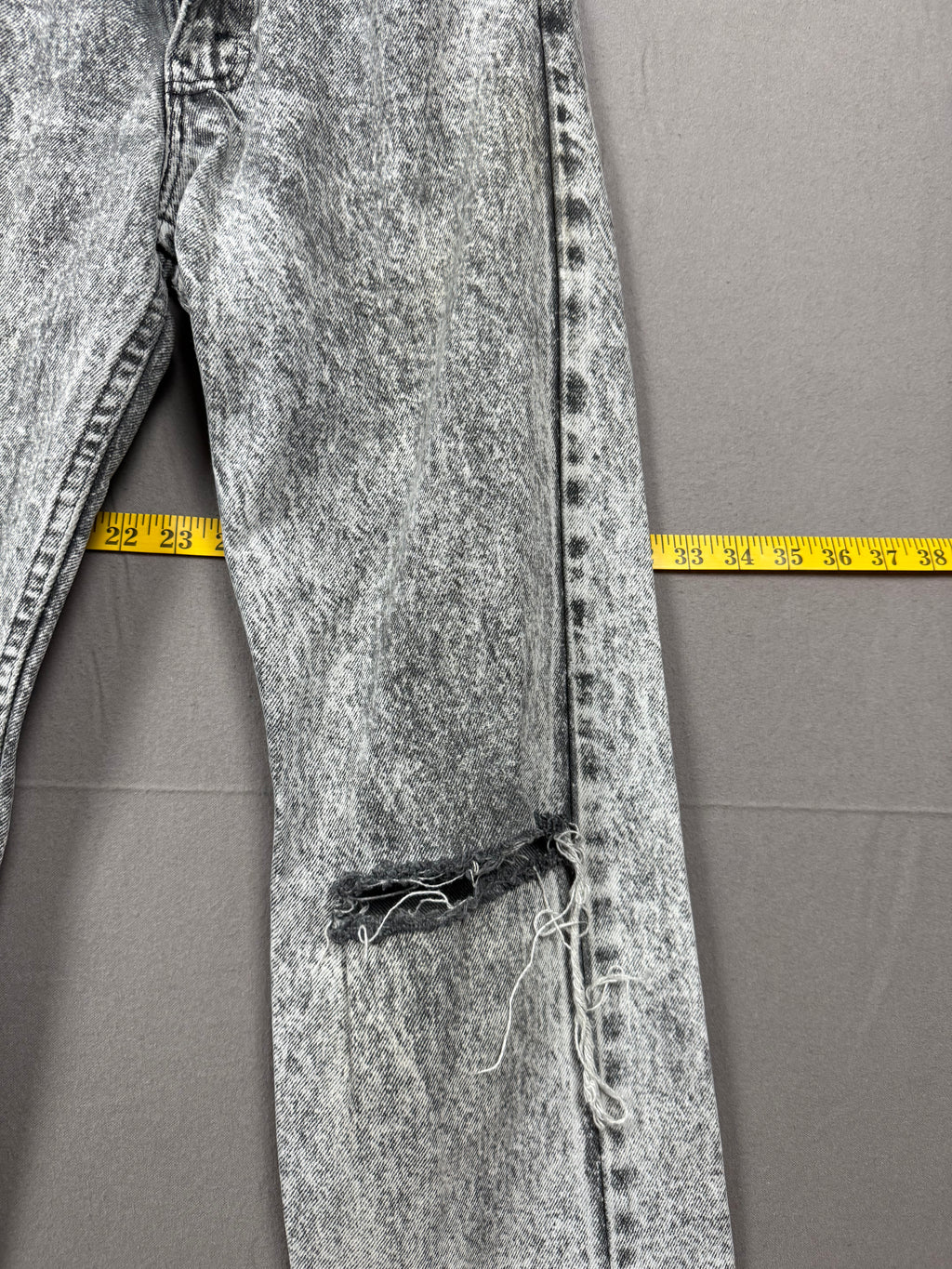 Vintage Levi’s 505 Black Acid Wash Jeans