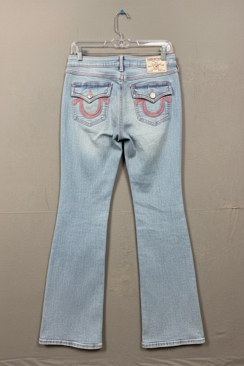 NWT True Religion Becca Big T Mid-Rise Bootcut Jeans