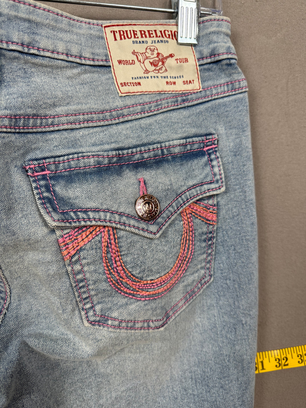 NWT True Religion Becca Big T Mid-Rise Bootcut Jeans
