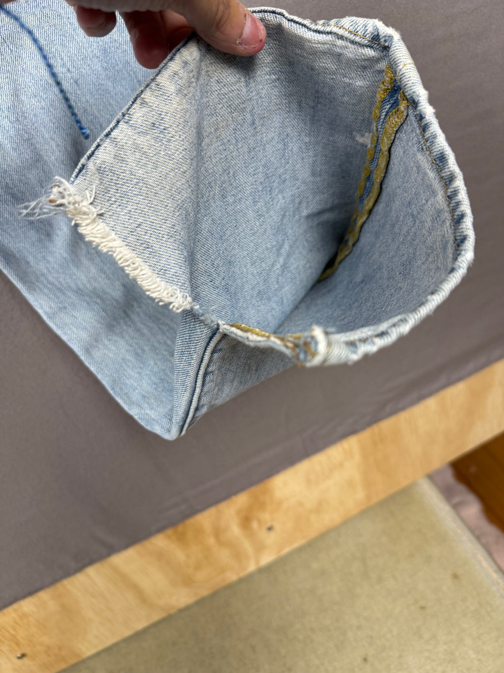 Levi’s 501 Distressed Jeans