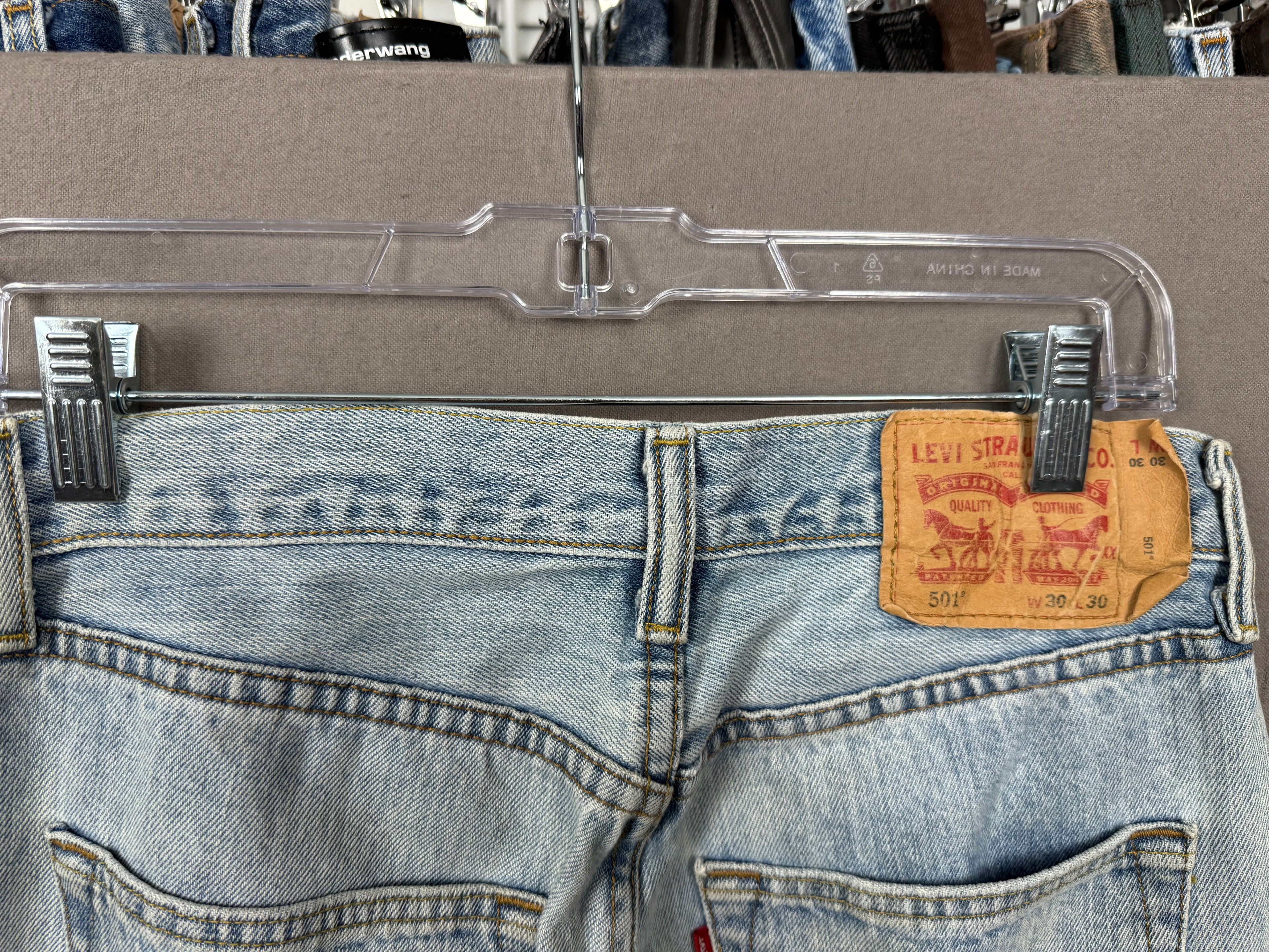 Levi’s 501 Distressed Jeans
