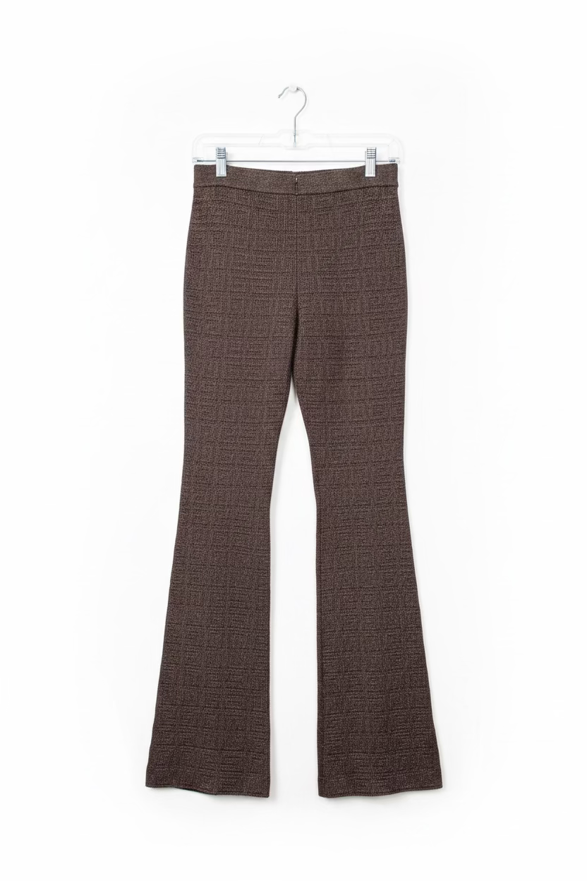 Givenchy 4G Jacquard Glitter Flared Pants