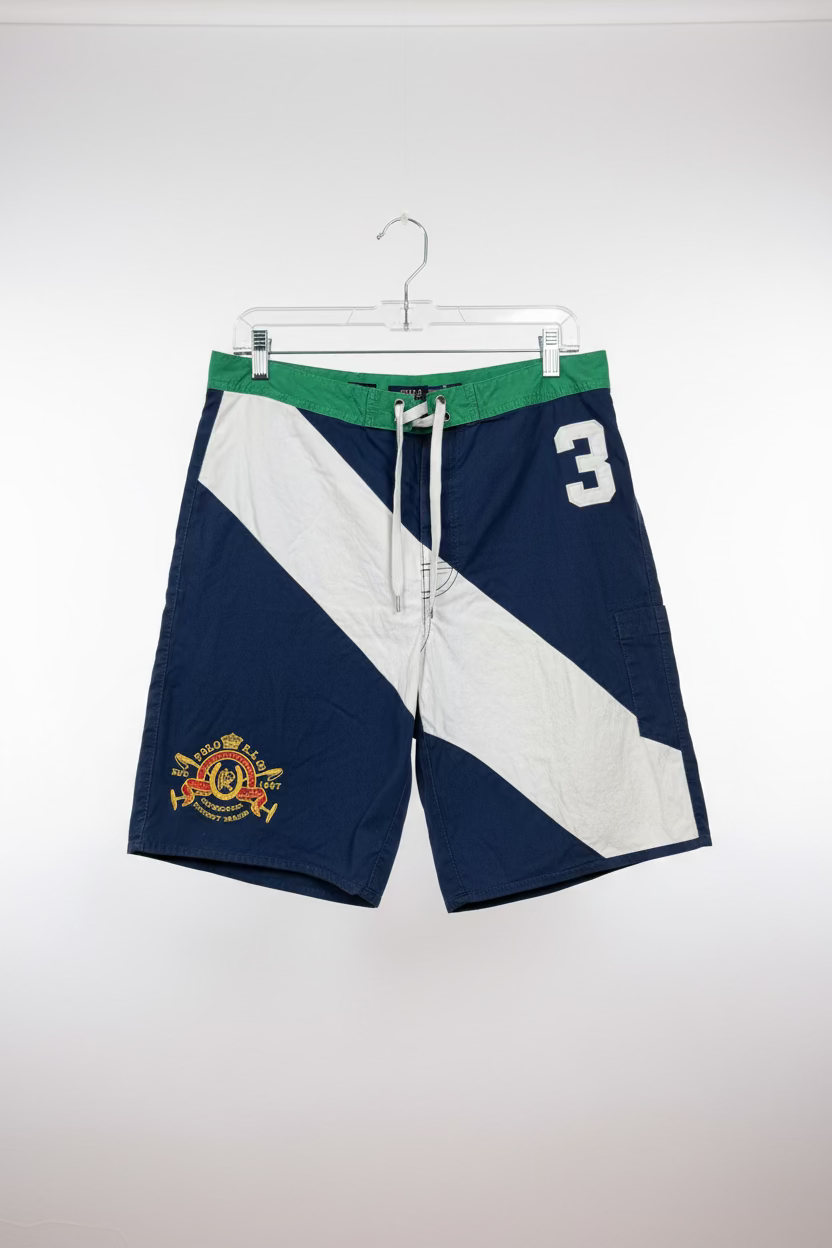 Vintage Polo Ralph Lauren Navy Board Shorts