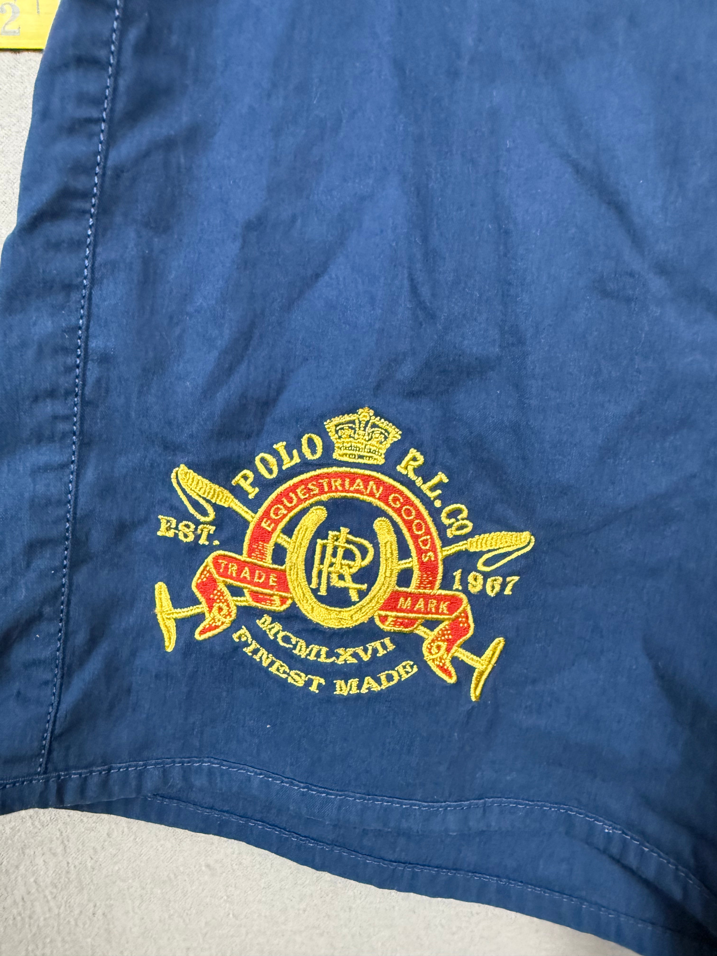Vintage Polo Ralph Lauren Navy Board Shorts