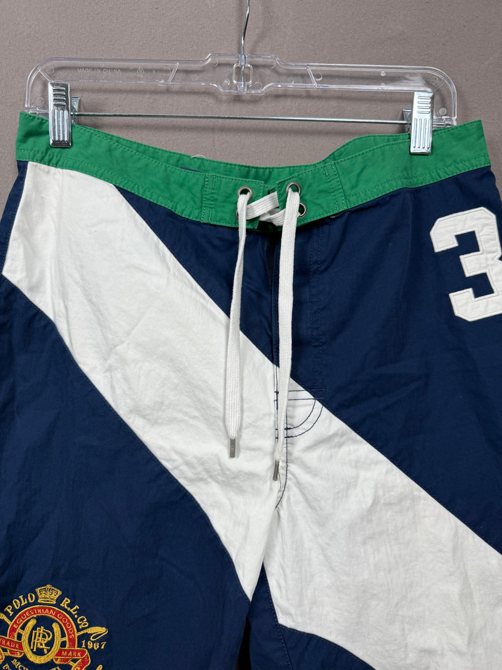 Vintage Polo Ralph Lauren Navy Board Shorts