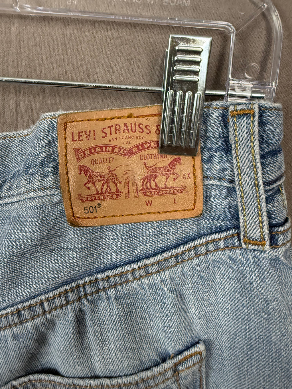 Levi’s 501 Regular Fit Denim Jeans