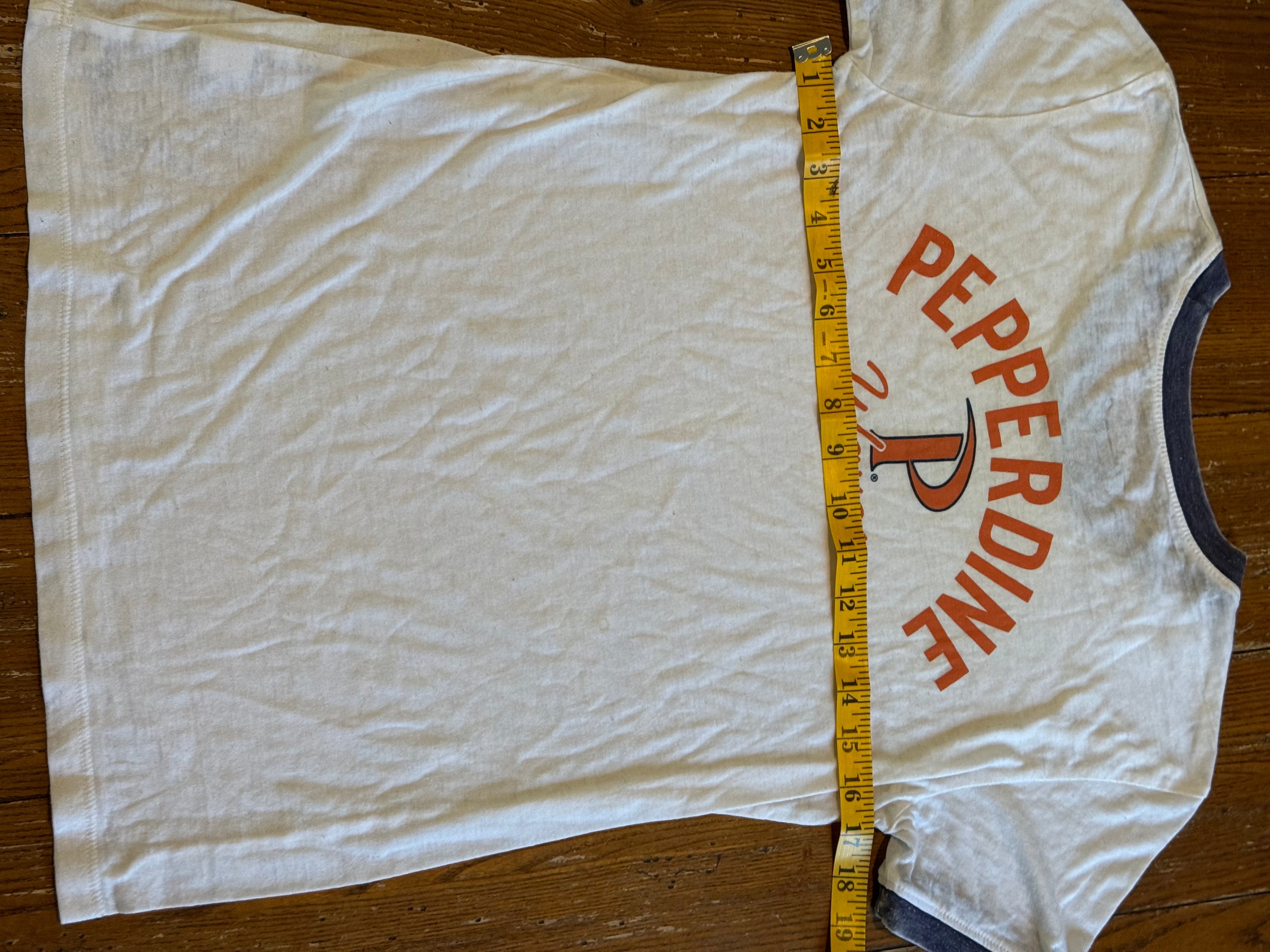 Pepperdine Waves Women’s Ringer T-Shirt – Unwind by League Small