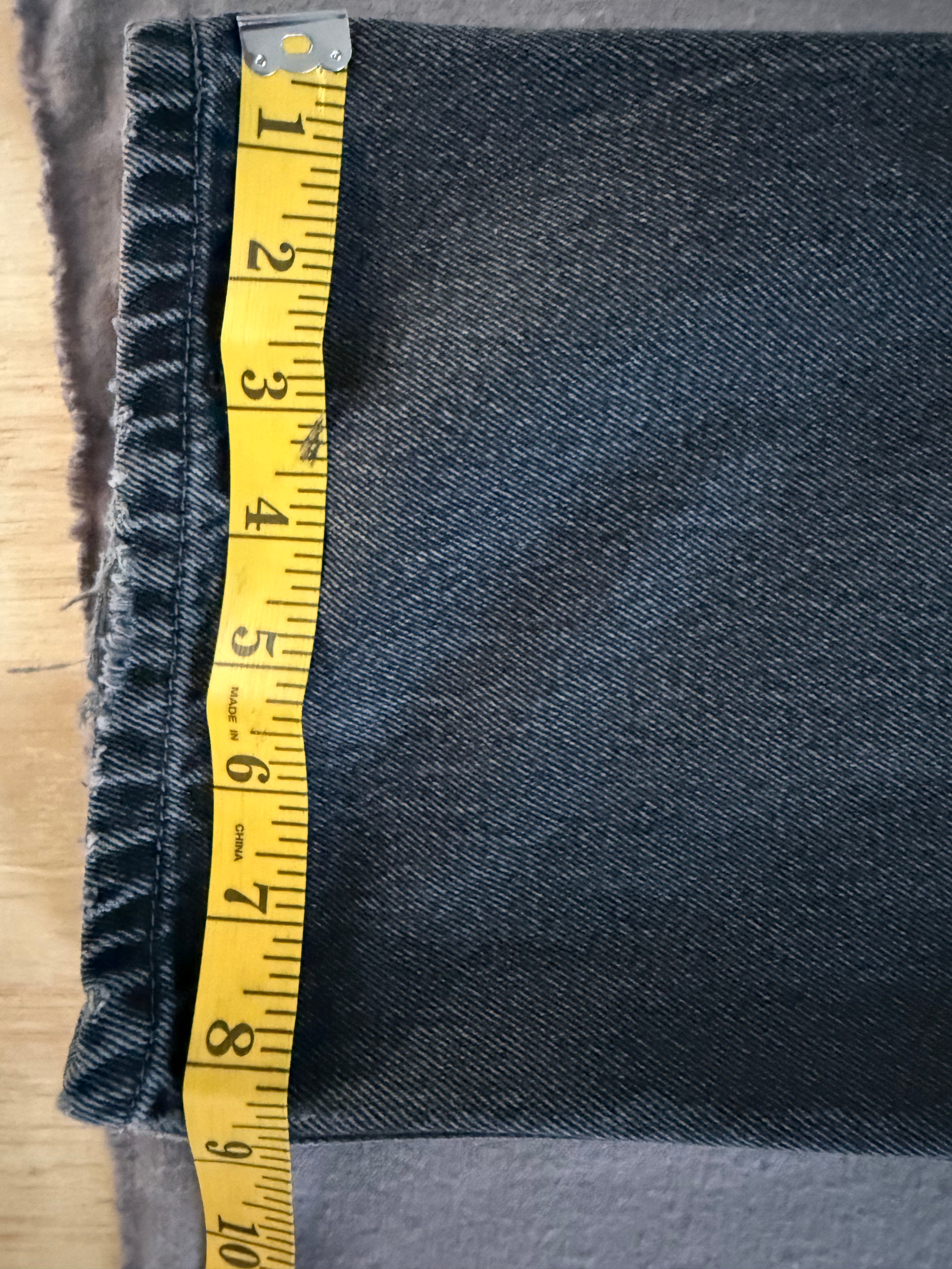 Levi’s 505 Black Washed Straight Leg Jeans – W36 L34