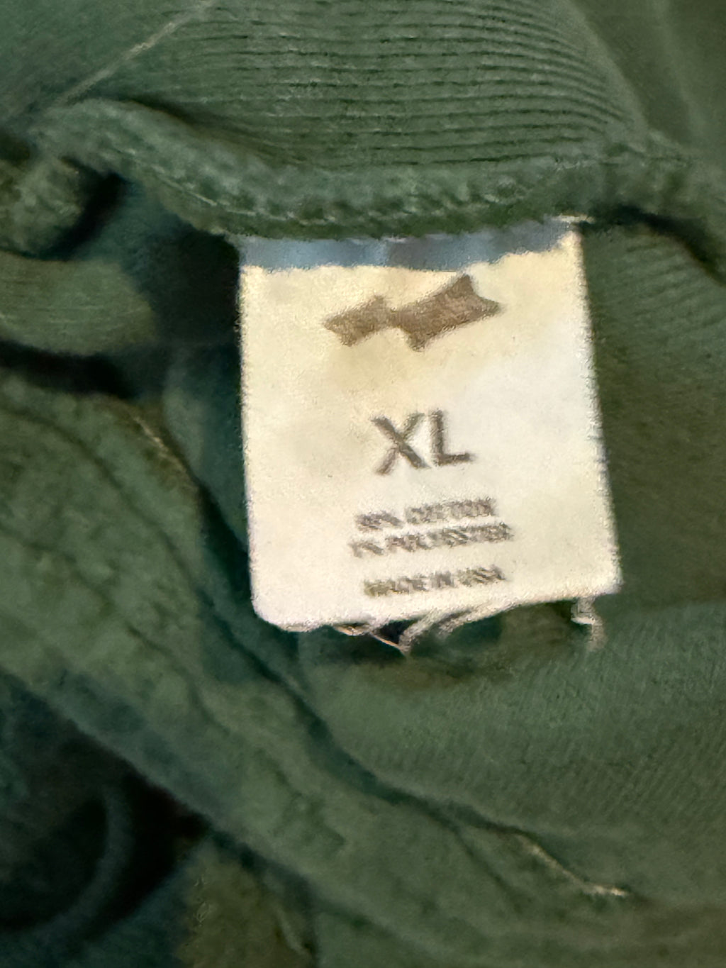 Skylark Forest Green Fleece Lounge Pants XL Made in USA Wide Leg
