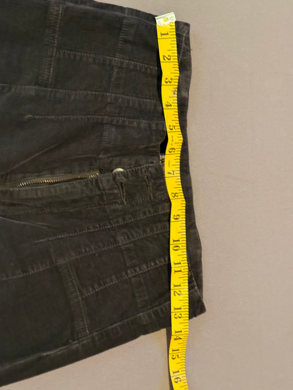 We The Free Black Corduroy Flare Pants Size 26 High Rise Boho Free People