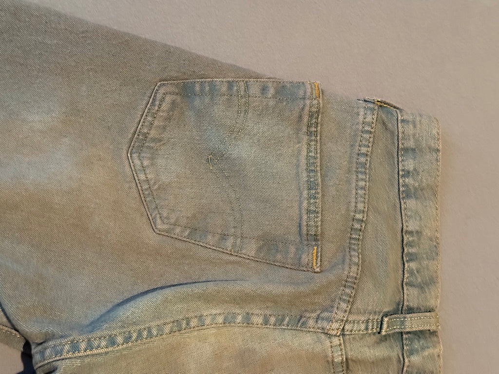 Levi’s 501 Original Fit Jeans W29 L32 Gray Wash Button Fly Straight Leg Denim