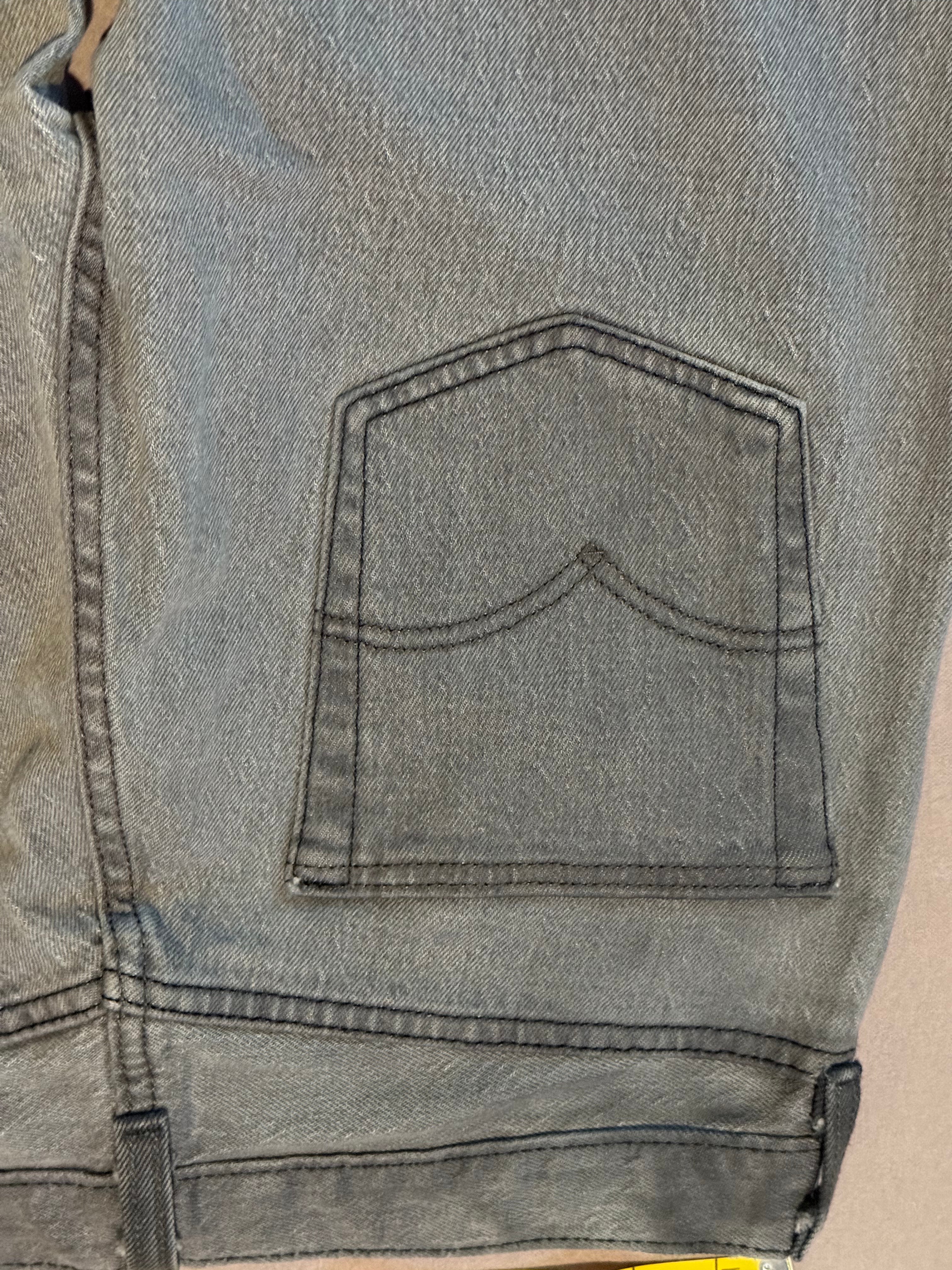 Levi’s 501 Original Jeans W28 L34 – Faded Charcoal Black Straight Leg Denim