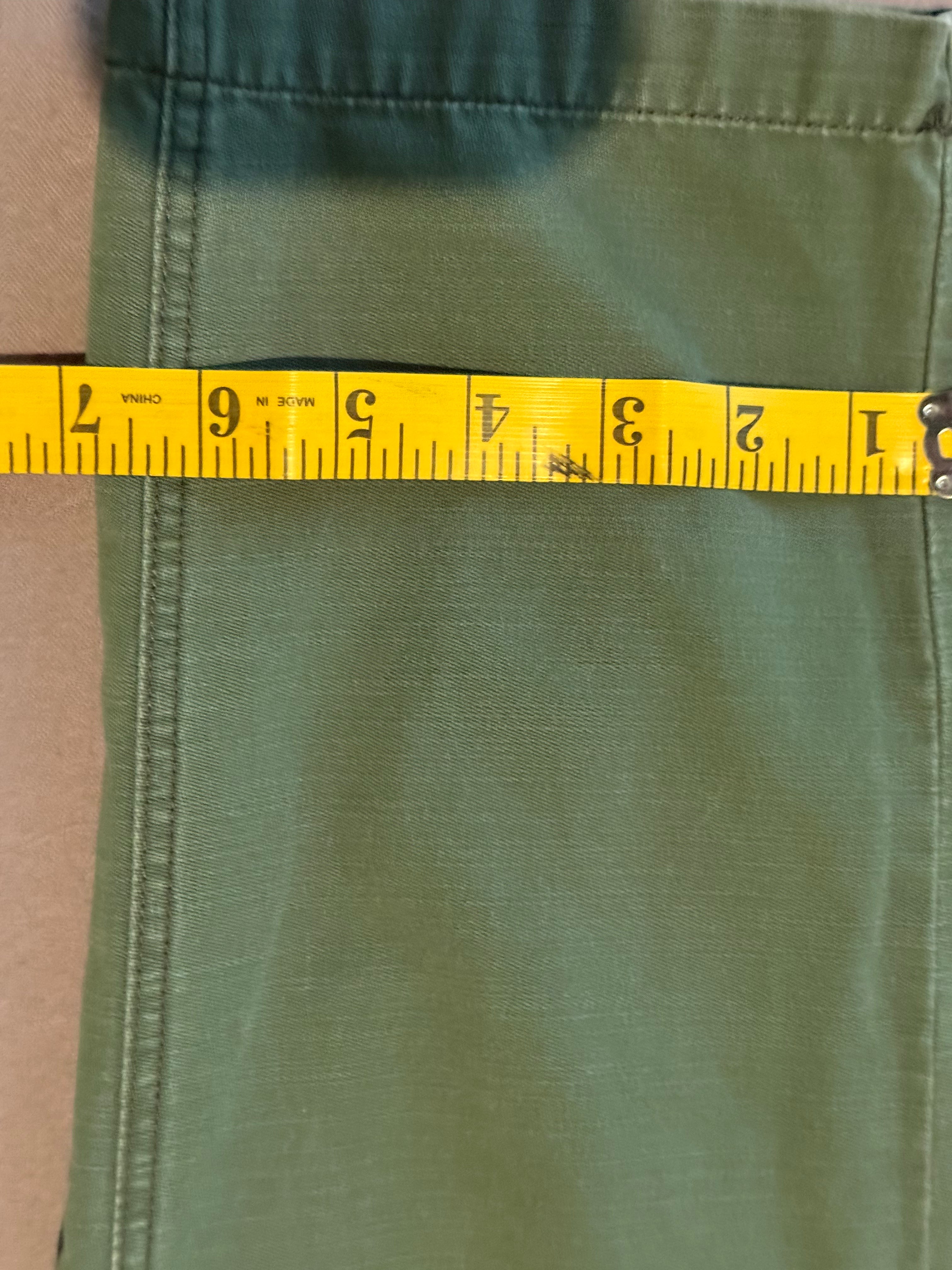 GI All Purpose Goods Olive Green Utility Pants – 100% Cotton Straight Leg