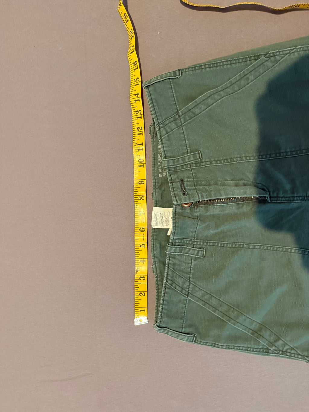 GI All Purpose Goods Olive Green Utility Pants – 100% Cotton Straight Leg