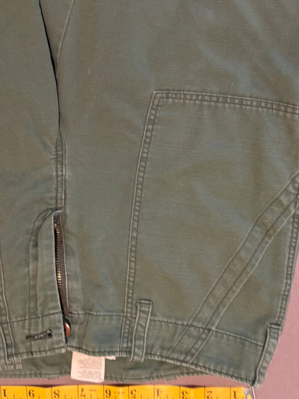GI All Purpose Goods Olive Green Utility Pants – 100% Cotton Straight Leg