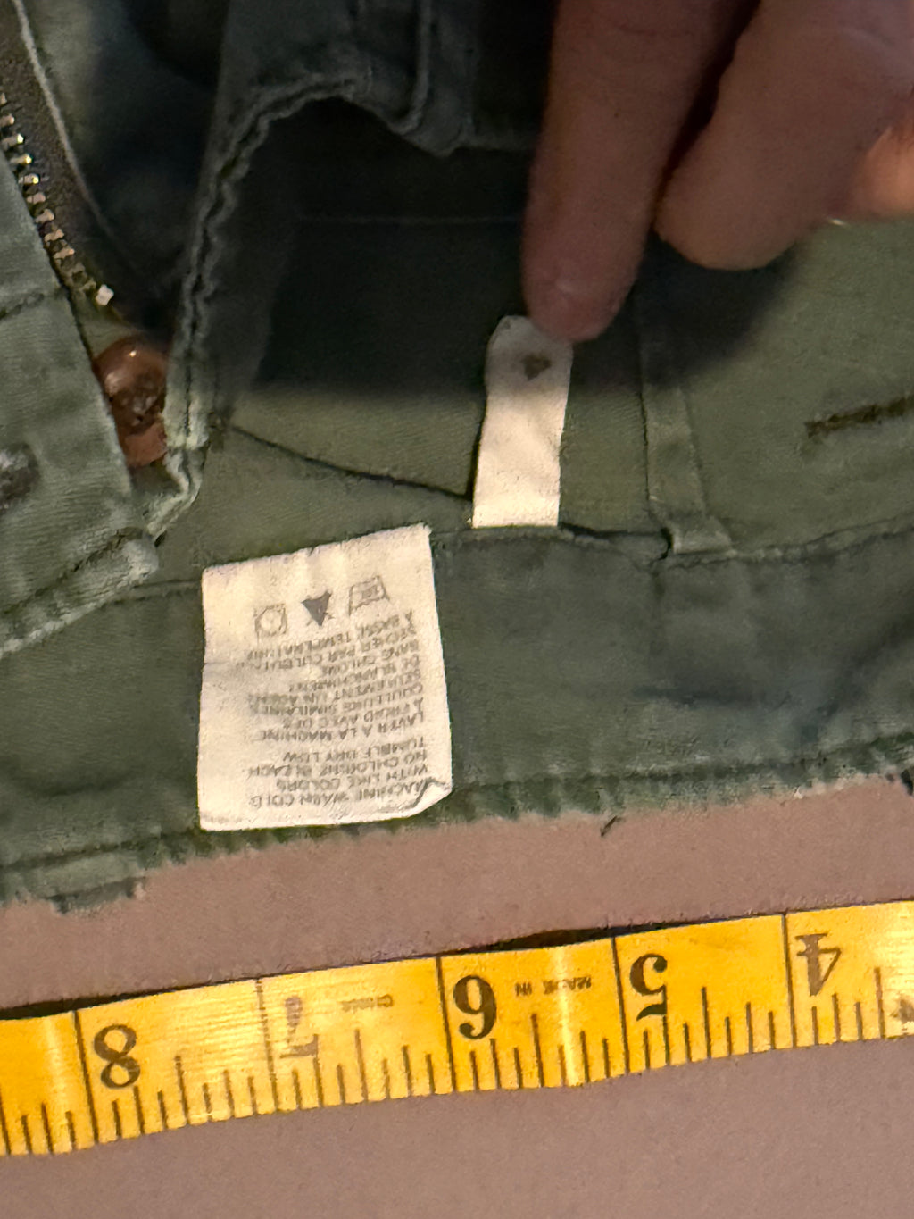 GI All Purpose Goods Olive Green Utility Pants – 100% Cotton Straight Leg