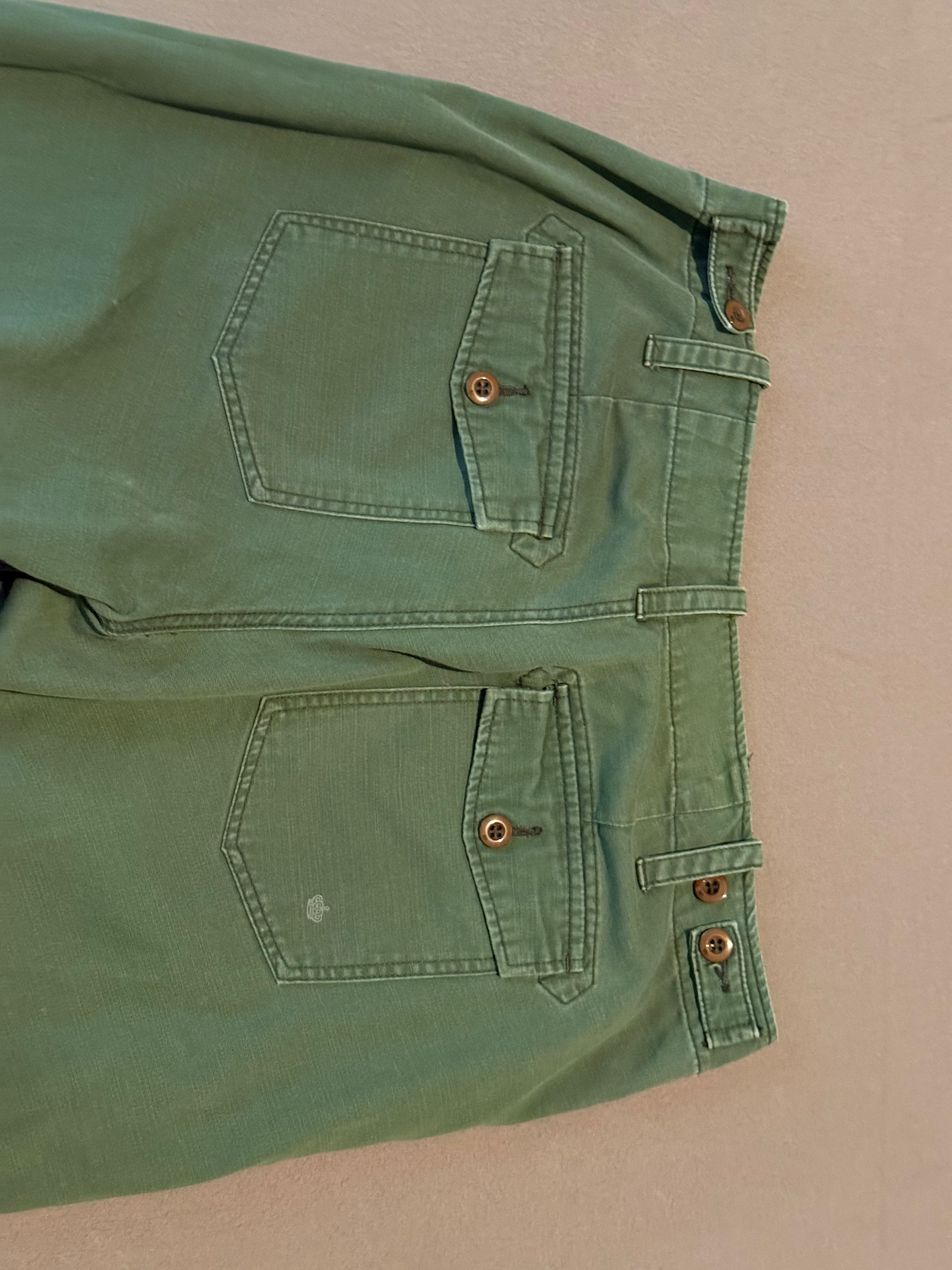 GI All Purpose Goods Olive Green Utility Pants – 100% Cotton Straight Leg