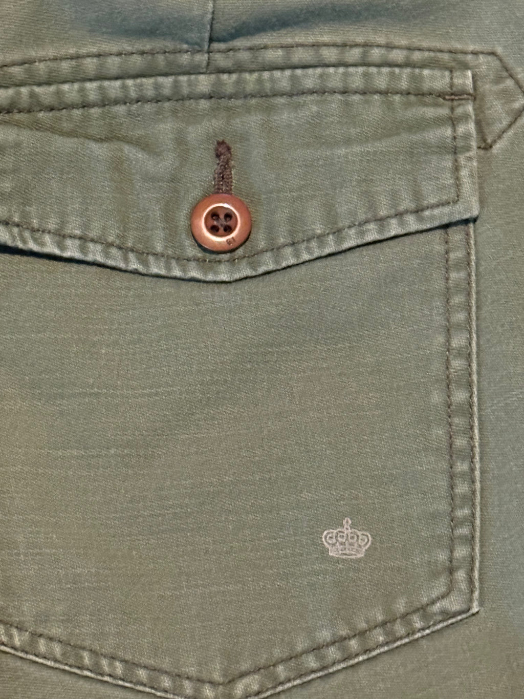 GI All Purpose Goods Olive Green Utility Pants – 100% Cotton Straight Leg
