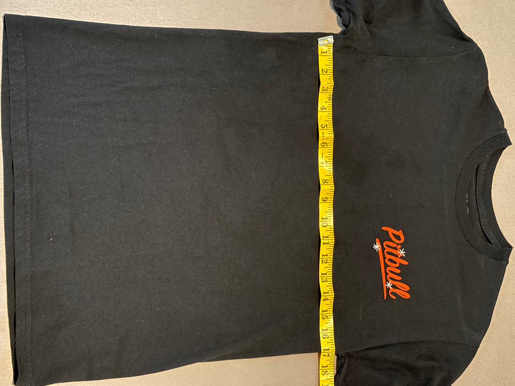 Pitbull Mr. Worldwide Black Graphic T-Shirt Size Small