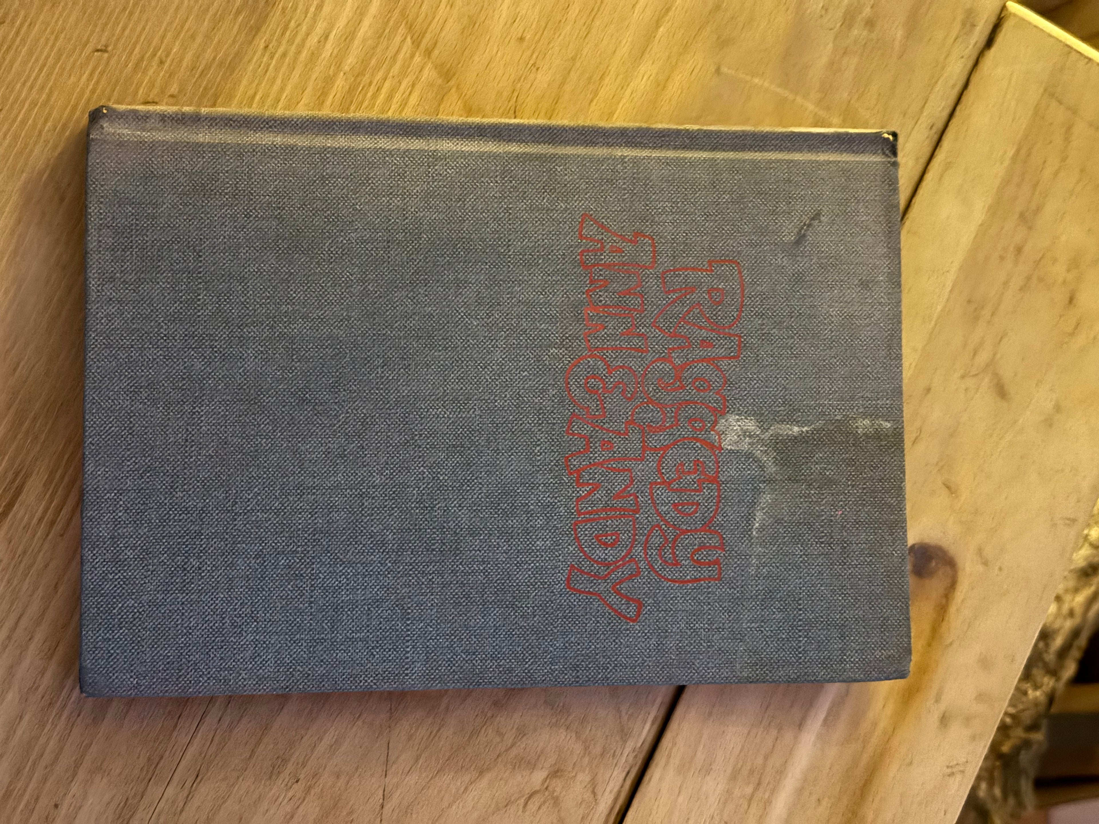 Vintage 1977 Raggedy Ann & Andy Hardcover Book – First Printing – Retro Children's Collectible