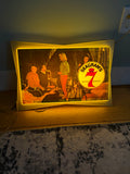 Vintage 1960s Seagram’s 7 Crown Illuminated Bar Sign – Mid Century Modern Tel-A-Sign Advertising Light